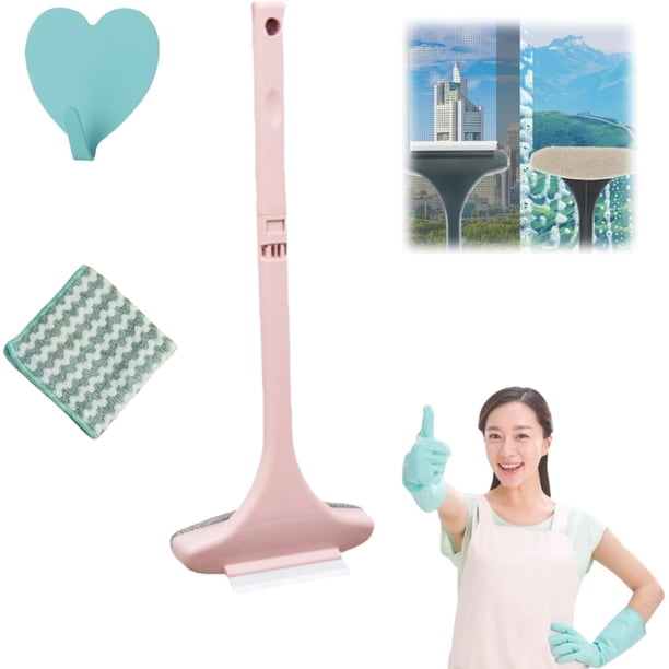 Cepillo limpiador de malla 2 en 1 XINYU Realisticm rosa