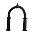 thumbnail image 3 of Accesorio de cable de la cuerda de tríceps con manija antideslizante de la cuerda tirar hacia abajo bíceps tensión de la tensión tríceps para Negro, 3 of 8