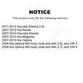thumbnail image 2 of TOR Front Rear Suspension Stabilizer Bar Link Kit for Car Hyundai Elantra Kia Rondo Optima Magentis - Left Right Side (Driver Passenger) KTR-102032, 2 of 2