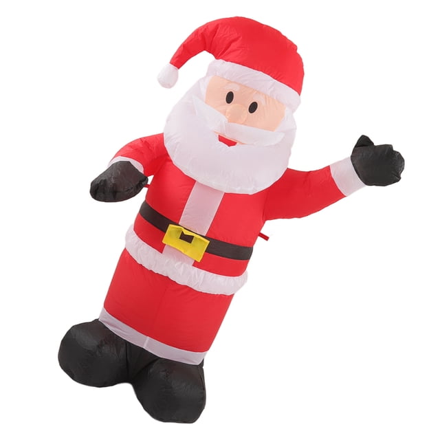 Papá Noel inflable de Navidad, Papá Noel inflable de Navidad Decoración de Papá Noel inflable impermeable Modelo inflable de Navidad Diseño elevado