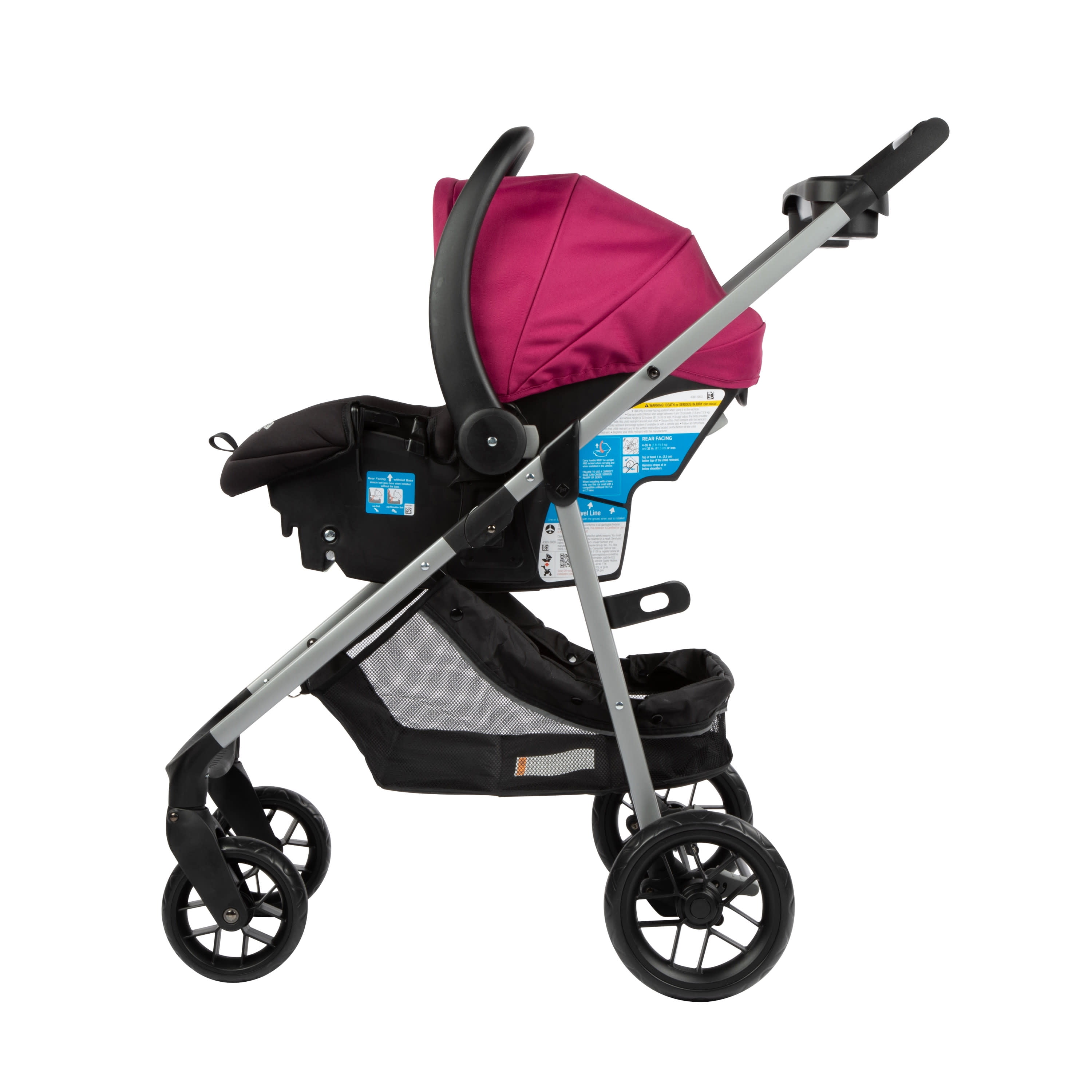 Safety 1 Grow and Go Flex 8 in 1 Travel System Orchid Bloom