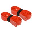 thumbnail image 4 of Tennis Racket Grip Tape, 2 PCS Tennis Racquet Overgrips Shock Absorption Sweat Absorbing Polyurethane Nitrogen Fiber  For Sports Red,Blue,Pink,Yellow,Orange, 4 of 8