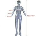 thumbnail image 3 of Mannequin Gonflable Complet pour Femme avec Vitrine, 3 of 7
