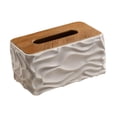 thumbnail image 2 of Elegante y moderno porta servilletas rectangular para encimera de cocina. Gris, 2 of 9