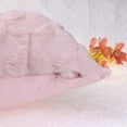 thumbnail image 4 of Unique Bargains Soft Plush Throw Pillow Covers Decorative Cushion Covers (2 Count) Pink-1 18" x 18", 4 of 6