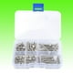 thumbnail image 2 of Juego surtido de 60 tornillos y tuercas de acero inoxidable M8, M12, M16, M20 y M25 con caja de almacenamiento., 2 of 7