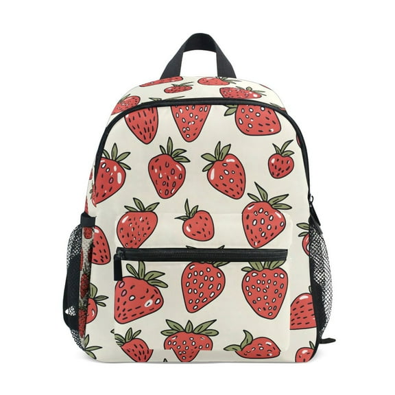 ALAZA Strawberry School Backpack Small Bookbag Mini Bags
