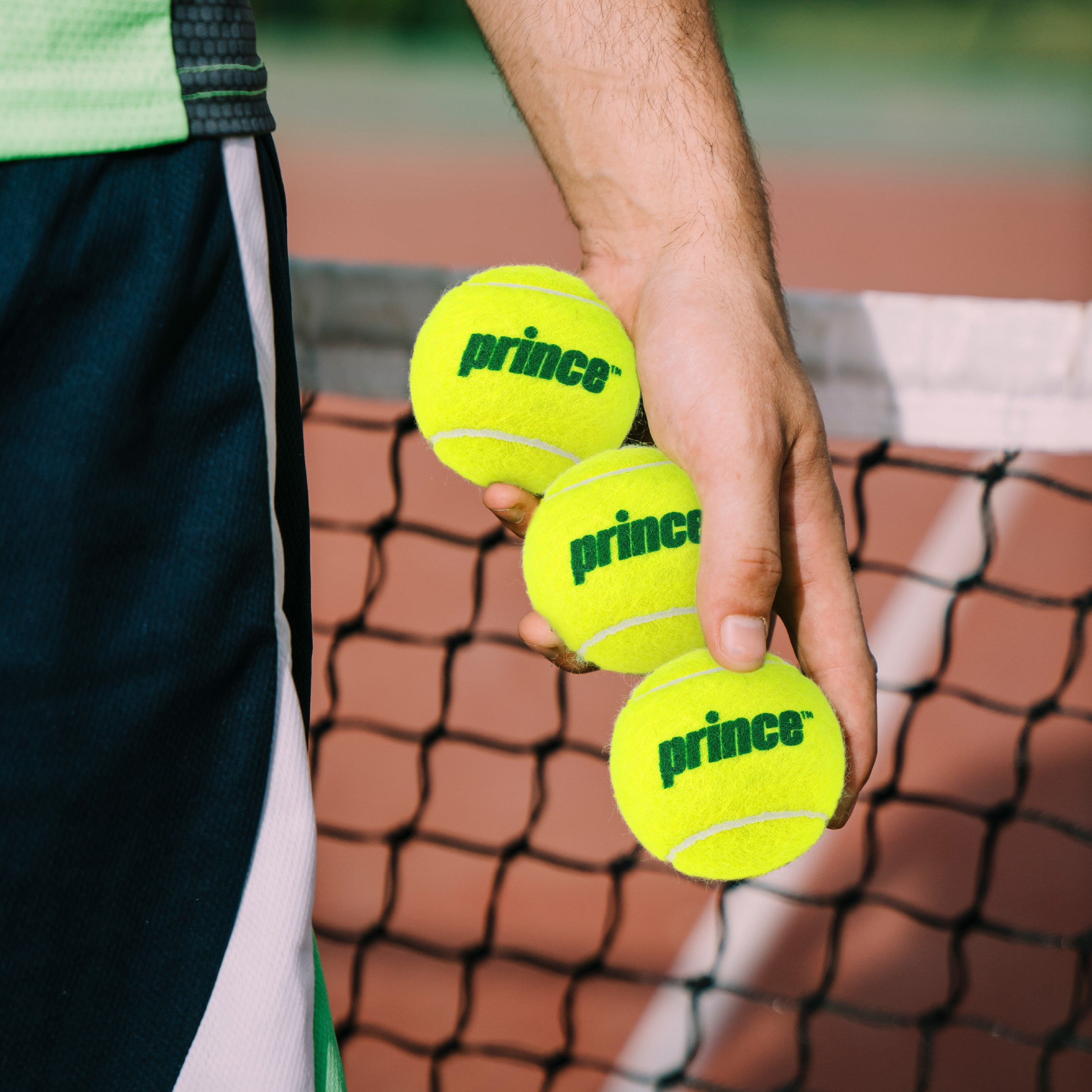 Prince Advantage Tennis Balls 3 Tin Pack (9 Balls Total), Championship Grade, Extra Duty, All Court Performance