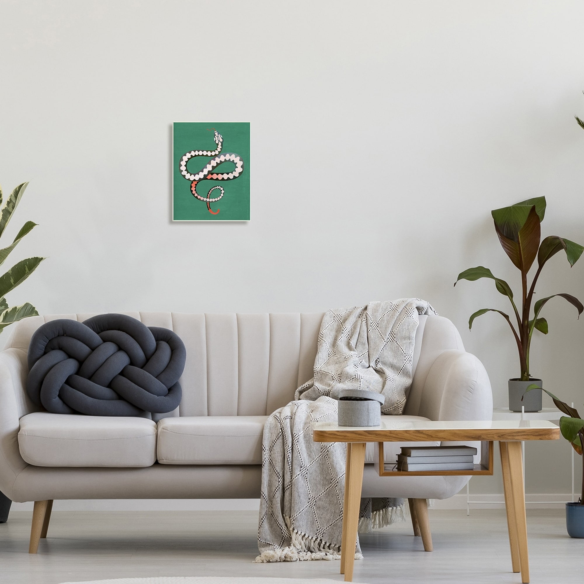 Stupell Industries Flexible Viper Symbol Snake Reptile Vivid Portrait,10 x 15, Design by Grace Popp
