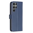 thumbnail image 4 of SaniMore Case for Samsung Galaxy S23 Ultra (6.8" 2023), PU Leather Flip Folio Book Protective Cover Cash Pocket Magnetic Clasp Credit Card Holder Kickstand Men Women Shockproof Wallet Shell, Blue, 4 of 11