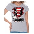 thumbnail image 1 of Awkward Styles Halloween T-Shirt Pirate T Shirts for Women, 1 of 4
