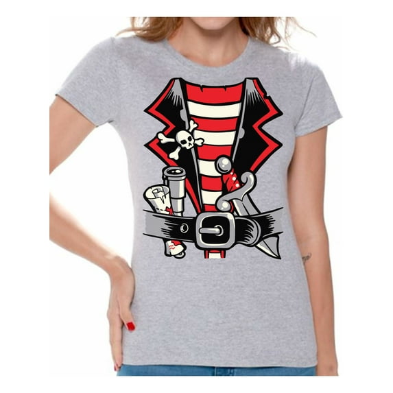 Awkward Styles Halloween T-Shirt Pirate T Shirts for Women