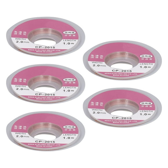 Solder Wick,5Pcs Solder Wick Fast Welding Wick Solder Braided Wick Built for the Future