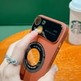 thumbnail image 3 of Magnetic iPhone 14 Case - Full Camera Protection, Compatible with MagSafe (6.1 inches), Orange, 3 of 8