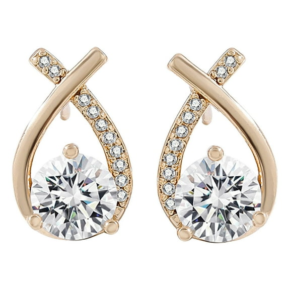 Lymphatic Detox Earrings for Women - Germanium Negative Ion Therapy Jewelry - Lymphvity Drainage Studs for Wellness & Style