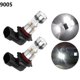 thumbnail image 2 of 2x 6000k Super White H10 9045 9145 9140 100w 1200lm Led Fog Light Bulb Projector Driving Drl Banmo, 2 of 5