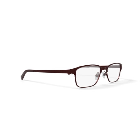 TiFlex Women's Rectangular Eyeglasses, TFL2103, Wine, 52-16-135, with Case