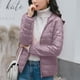 thumbnail image 3 of Parkas de manga larga para mujer, chaqueta acolchada de manga larga con capucha y cremallera, abrigo de plumón acolchado, tops de invierno con bolsillos, abrigo para mujer, 3 of 7