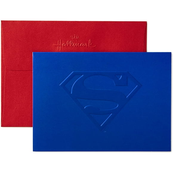Hallmark Superman Blank Cards (10 Cards with Envelopes)