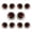 Black, variant on 10PCS Halloween Plastic Fake Eyeballs Decorations, Multi-Color Scary Artificial Eyeball Props, Small Spooky Eye Balls for DIY Crafts, Party Table & Floral Arrangement Decor,White