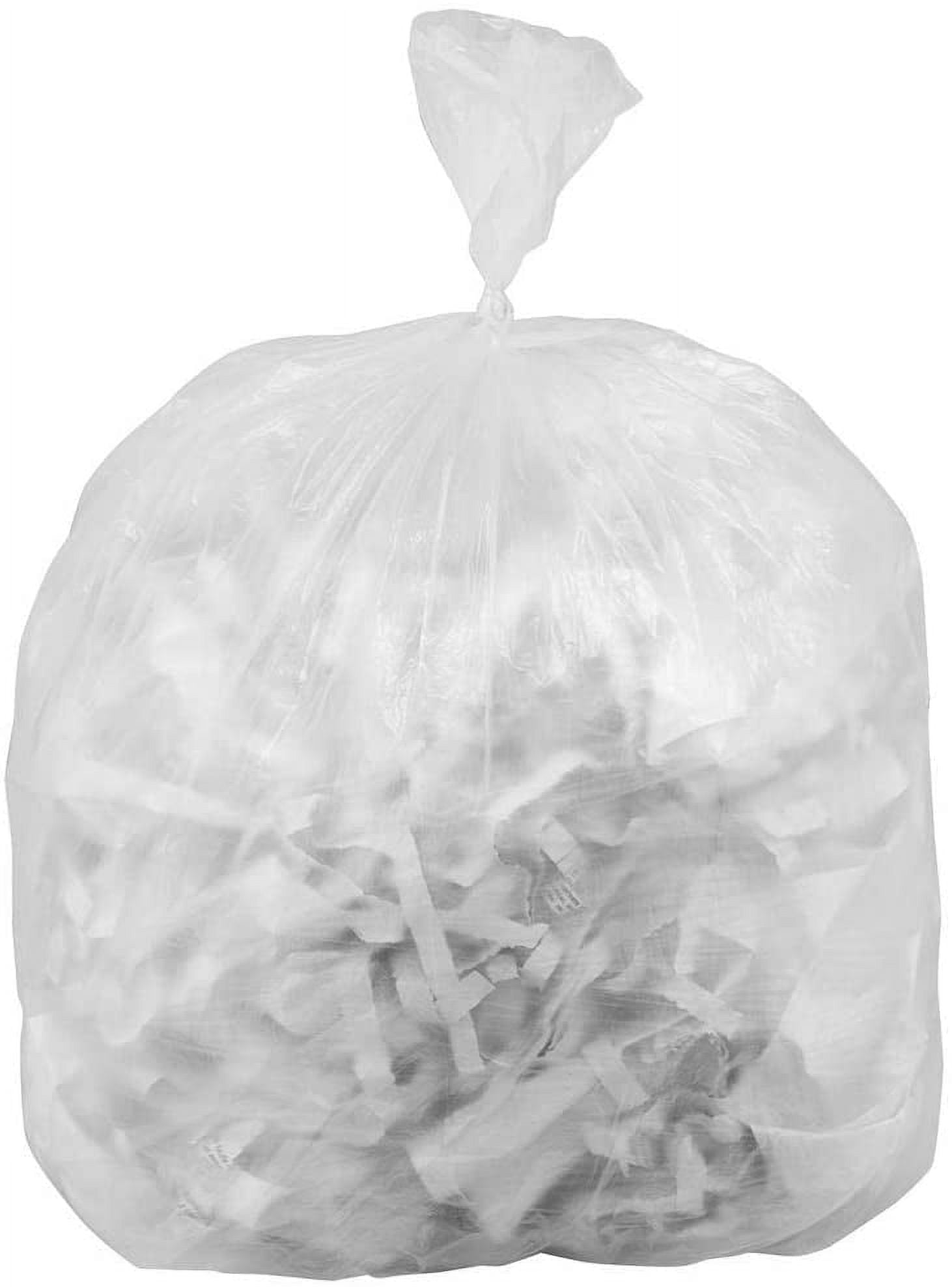 7-10 Gallon Black Trash Bags 24x24 8 Micron 1000 Bags-2223