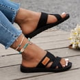 thumbnail image 4 of Willtoo Orthopedic Casual Sandals for Women Non Slip Slip on Arch Support Flat Wedge Sandals Wide Walking Shoes 2026 New Beach Foam Shoes, 4 of 7