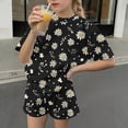 thumbnail image 7 of Cethrio Girls Summer Outfit Sets, Short Sleeve Soft 2 PC Casual Kids' Clothing Sets Multicolor Size 6, 7 of 7