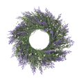 thumbnail image 2 of Elodie Front Door Wreath, 18" Artificial Floral Wreath Lavender Wreath for Front Door, 2 of 7