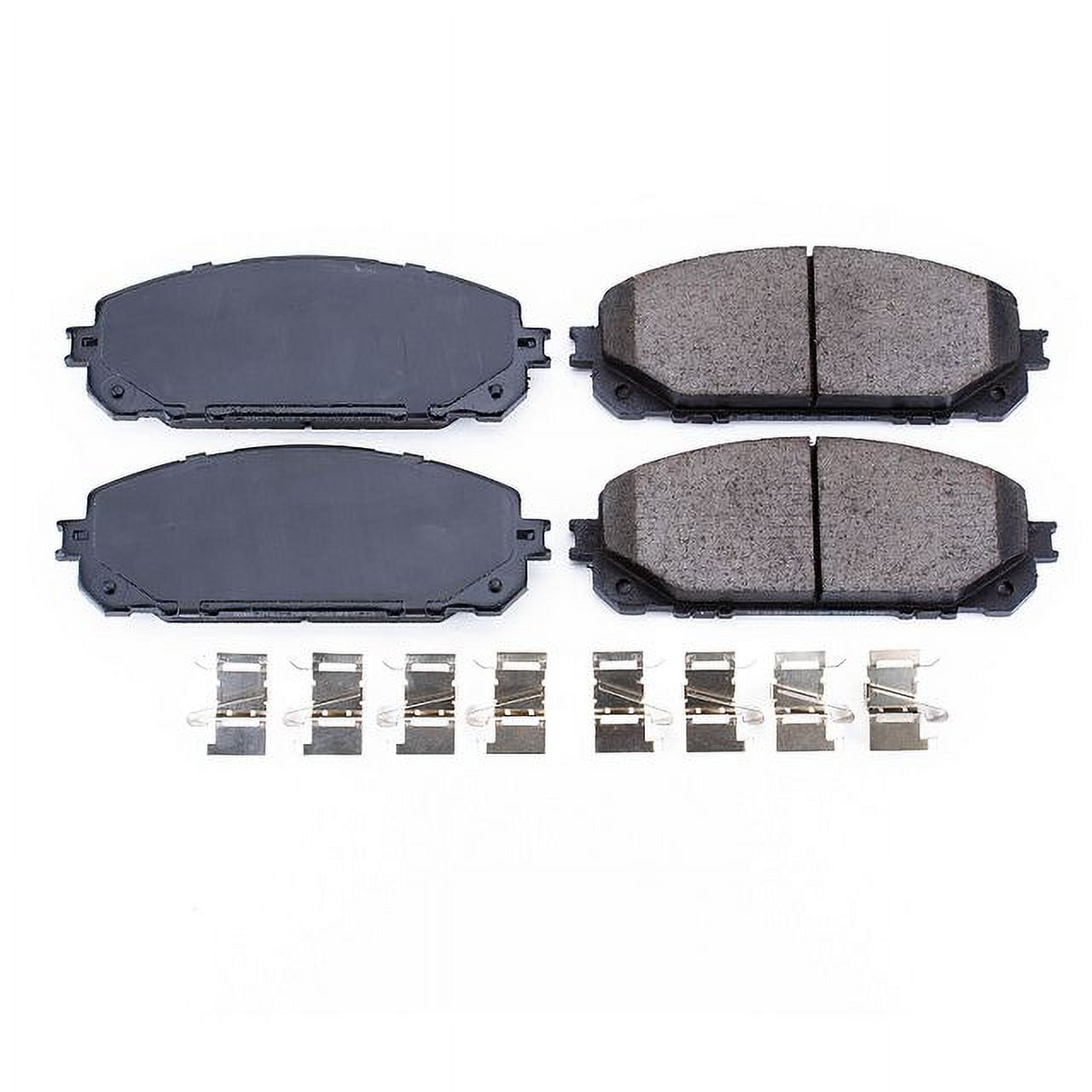 Power Stop Front Z17 Evolution Ceramic Brake Pads with Hardware 17-1843
