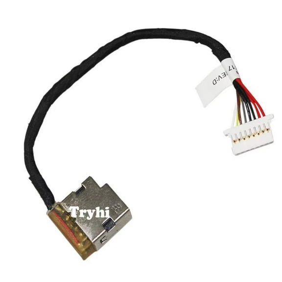 Laptop AC DC Power Jack Plug in Charging Port Socket Connector with Cable Harness for HP Pavilion 430 G4 440 G4 450 G4 455-G4 470 G4 853905-F7A 853905-Y7A 853905-S7A CBL00760-0050