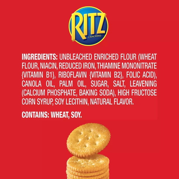 RITZ Crackers 18pk | Cracker varieties for catering services