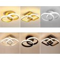 thumbnail image 5 of LED Ceiling Lamp 20W Golden Round, Suitable for Bedroom, Living Room, Corridor, Kitchen, Warm Light, 5 of 5