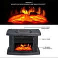 thumbnail image 3 of 1000w Electric Fireplace Heater With Remote Control Fireplace Electric Flame Decoration Portable Sp, 3 of 5