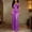 Purple, variant on Women's Elegant Sleeveless Satin Cowl Neck Wide Leg Jumpsuit – Solid Color Slim Fit Formal Party Outfit Champagne，L