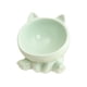 thumbnail image 5 of Cuenco de cerámica para comida de gatos, recipiente para comida, fácil de lavar, superficie lisa, cuenco para aperitivos para perros pequeños verde, 5 of 8