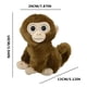 thumbnail image 4 of Juguete de peluche de regalo para niños, muñecos de mono fáciles de apretar y lindos para las vacaciones, 4 of 4