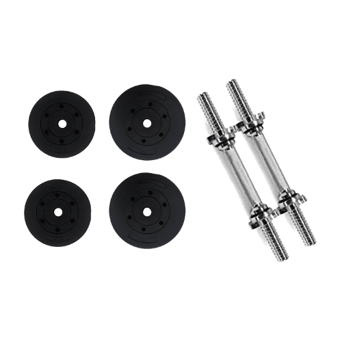 HAJEX Haltères Ajustables 21 Lb, 33 Lb, 44 Lb, 55 Lb, 66 Lb