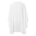 thumbnail image 4 of TYGHBN Layer Chiffon Shirt Thin Breathable Shawl Bride Matching Dress Evening Dress Blouse Solid Color Warm Wraps for Women with Pockets Dress plus Size 20s for Women Winter Shawls for Women Shawl, 4 of 4