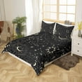 thumbnail image 3 of Erosebridal Sun and Moon Duvet Cover Boho Exotic Bedding Set Galaxy Astrology Comforter Cover Teens Bedroom Decor Chic Cute Luxury Zodiac Signs Bedspread Cover Twin Size, 3 of 4