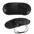 thumbnail image 4 of EeaseCA 10pcs Polyester Sleeping Blindfold Portable Shading Eyepatch Eyeshade Eye Mask (Black), 4 of 7