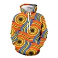 thumbnail image 3 of WILLBEST Sudaderas Deportivas Hombre Hombres Viento Africano Manga Larga Estampados Cálido Sudadera con Capucha Pulóver Tops Sudor XXGrande, 3 of 3
