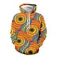 thumbnail image 3 of WILLBEST Sudaderas Deportivas Hombre Hombres Viento Africano Manga Larga Estampados Cálido Sudadera con Capucha Pulóver Tops Sudor Chica, 3 of 3
