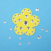 Hello Hobby Silver Assorted Gemstones, Clear Finish, Loose Set for Crafts and Décor