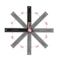 thumbnail image 5 of 2-in-1 Digital Angle Ruler Large Screen Display Steel 0-360°(200mm) Protractor Precision Adjustable Angle Measurement Tools 1Pc ,Long Lasting, 5 of 5
