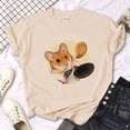 thumbnail image 7 of Hamster top women graphic summer Y2K t shirt girl designer harajuku manga clothing, 7 of 7