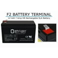 thumbnail image 4 of 12V 7Ah F2 Replacement Battery for Vision CP1290L - 6 Pack, 4 of 6