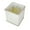 Textured Oatmeal, variant on Home Concept Rectangular Drum Lampshade (6x6) (6x6) x 7 Black