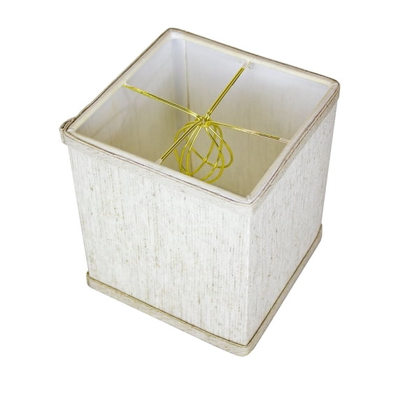 Home Concept Rectangular Drum Lampshade (6x6) (6x6) x 7 Textured Oatmeal