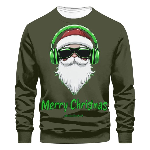 Sudaderas sin capucha para hombre, estilo casual, con estampado de moda, sudadera de manga larga, blusas de manga larga con cuello redondo, camisas, blusas para hombre, poliéster