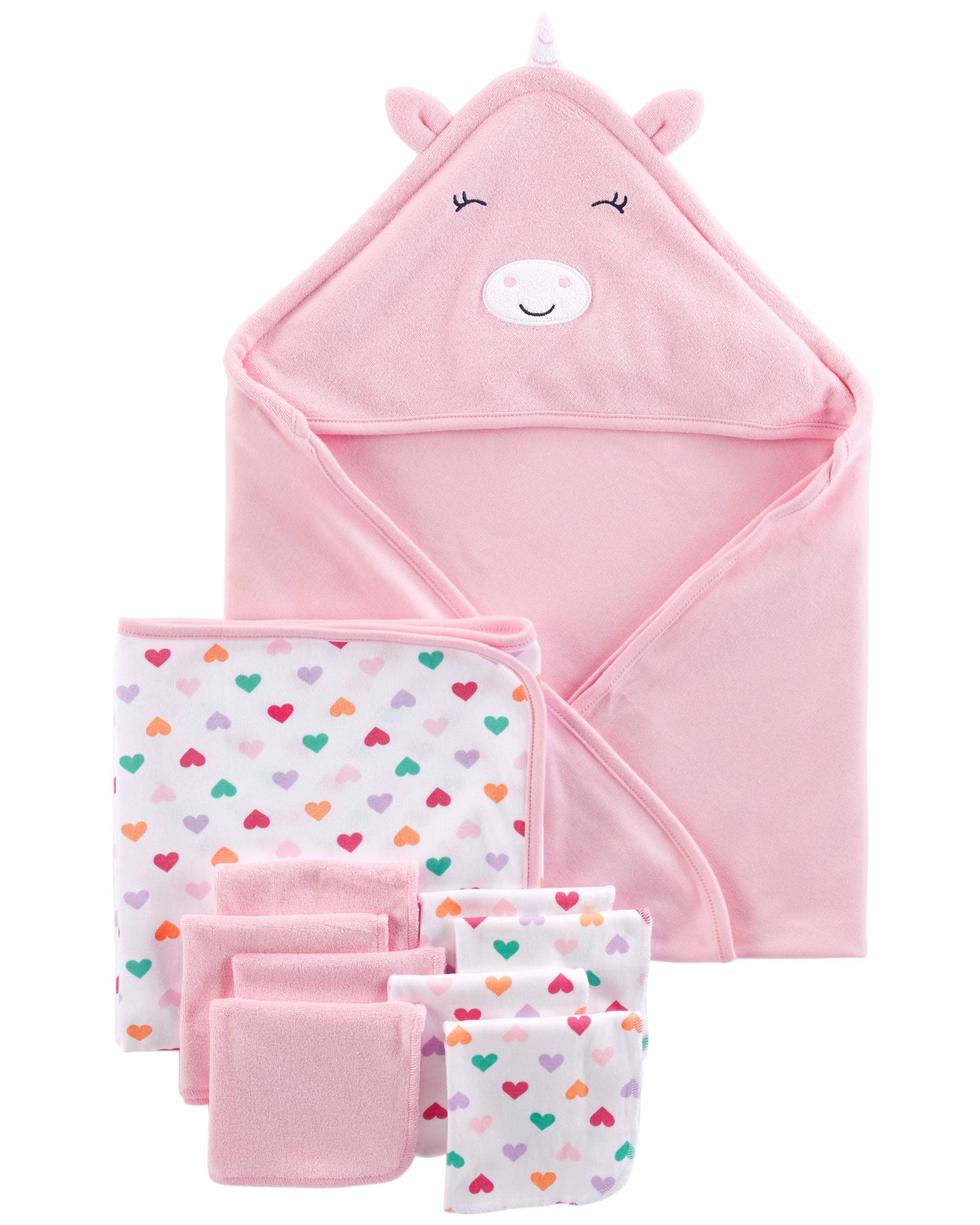 baby towels and washcloths
